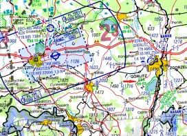 Gebietsdarstellung ID 234 Berzdorfer See ICAO 2022