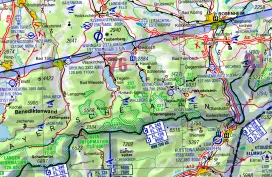Gebietsdarstellung ID 237 Mangfallgebirge ICAO 2022