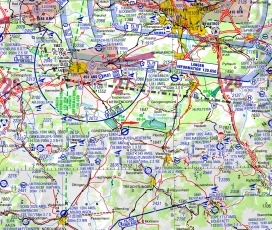 Gebietsdarstellung ID 040 Brombachsee ICAO 2022