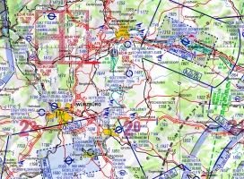 Gebietsdarstellung ID 043 Garstädter Seen ICAO 2022