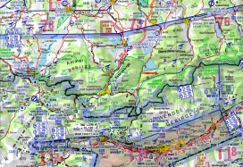 Gebietsdarstellung ID 060 Estergebirge ICAO 2022