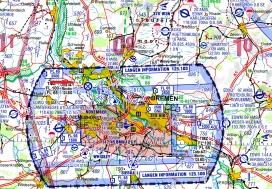Gebietsdarstellung ID 067 Werderland ICAO 2022