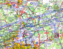 Gebietsdarstellung ID 070 Wetterau ICAO 2022