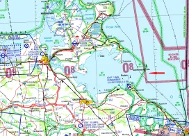 Gebietsdarstellung ID 097 Greifswalder Bodden und Strelasund ICAO 2022