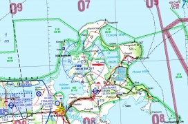 Gebietsdarstellung ID 098 Nordrügensche Bodden und Nonnensee ICAO 2022