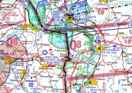 Gebietsdarstellung ID 125 Rheiderland ICAO 2022