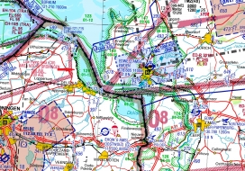 Gebietsdarstellung ID 129 Hund und Paapsand ICAO 2022