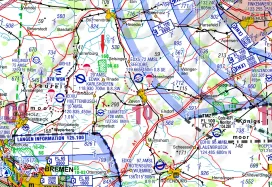 Gebietsdarstellung ID 160 Huvenhoopsmoor ICAO 2022