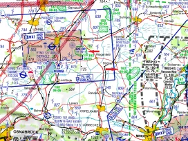 Gebietsdarstellung ID 162 Diepholzer Moorniederung ICAO 2022