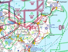 Gebietsdarstellung ID 179 Schleswig-Holsteinische Ostseeküste ICAO 2022