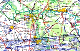 Gebietsdarstellung ID 215 Mittlere Elbe ICAO 2022