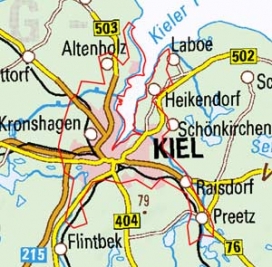 Abgrenzung der Landschaft "Kiel" (112)