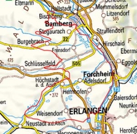 Abgrenzung der Landschaft "Aischgrund und nördliches Mittelfränkisches Becken" (11302)