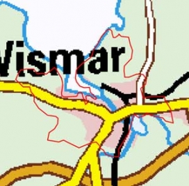 Abgrenzung der Landschaft "Wismar" (117) Abgrenzung der Landschaft "Wismar" (117)