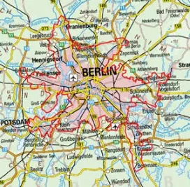 Abgrenzung der Landschaft "Berlin" (125)