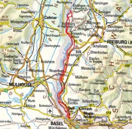 Abgrenzung der Landschaft "Auenbereich der Markgräfler Rheinebene" (20002)