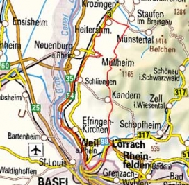 Abgrenzung der Landschaft "Markgräfler Hügelland" (20101) Abgrenzung der Landschaft "Markgräfler Hügelland" (20101)