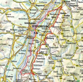Abgrenzung der Landschaft "Offenburger Rheinebene" (21001) Abgrenzung der Landschaft "Offenburger Rheinebene" (21001)