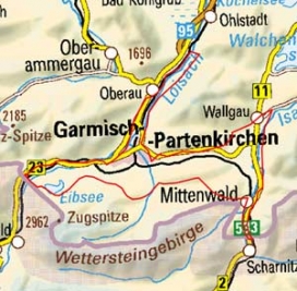 Abgrenzung der Landschaft "Niederwerdenfelser Land" (2300) Abgrenzung der Landschaft "Niederwerdenfelser Land" (2300)