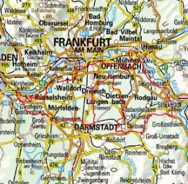 Abgrenzung der Landschaft "Untermainebene" (23201) Abgrenzung der Landschaft "Untermainebene" (23201)