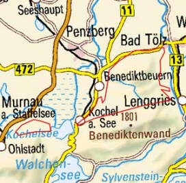 Abgrenzung der Landschaft "Zwieselberg und Hohentanne-Hirschberg" (2402) Abgrenzung der Landschaft "Zwieselberg und Hohentanne-Hirschberg" (2402)