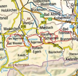 Abgrenzung der Landschaft "Kechelkopf-Gindelalmschneid-Schliersberg-Farrenpoint" (2501) Abgrenzung der Landschaft "Kechelkopf-Gindelalmschneid-Schliersberg-Farrenpoint" (2501)