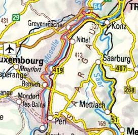 Abgrenzung der Landschaft "Obermosel" (26002) Abgrenzung der Landschaft "Obermosel" (26002)