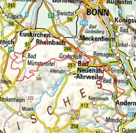 Abgrenzung der Landschaft "Münstereifeler Wald" (27401)
