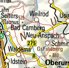 Abgrenzung der Landschaft "Pferdskopfbergland und Steinfischbacher Hintertaunus" (30202) Abgrenzung der Landschaft "Pferdskopfbergland und Steinfischbacher Hintertaunus" (30202)