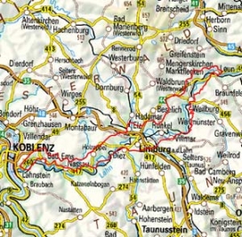 Abgrenzung der Landschaft "Lahntal" (31000) Abgrenzung der Landschaft "Lahntal" (31000)