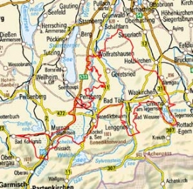 Abgrenzung der Landschaft "Moorlandschaft im südlichen Ammer-Loisach-Hügelland" (3701)
