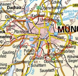 Abgrenzung der Landschaft "München" (404) Abgrenzung der Landschaft "München" (404)