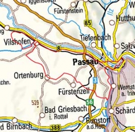 Abgrenzung der Landschaft "Neuburger Wald" (40802)
