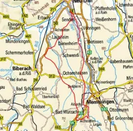 Abgrenzung der Landschaft "Holzstöcke" (4300)