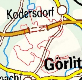 Abgrenzung der Landschaft "Königshainer Berge" (44201) Abgrenzung der Landschaft "Königshainer Berge" (44201)