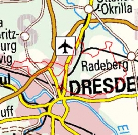 Abgrenzung der Landschaft "Dresdner Heide" (46102)