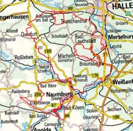 Abgrenzung der Landschaft "Querfurter Platte und Untere Unstrutplatten" (48900) Abgrenzung der Landschaft "Querfurter Platte und Untere Unstrutplatten" (48900)
