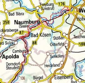 Abgrenzung der Landschaft "Weißenfels-Jenaer-Saaletal" (48901) Abgrenzung der Landschaft "Weißenfels-Jenaer-Saaletal" (48901)