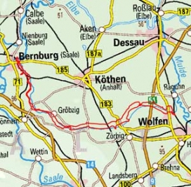 Abgrenzung der Landschaft "Fuhnetal" (50101)