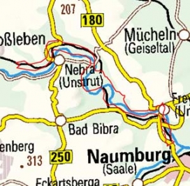 Abgrenzung der Landschaft "Unteres Unstruttal" (50202) Abgrenzung der Landschaft "Unteres Unstruttal" (50202)