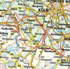 Abgrenzung der Landschaft "Zülpicher Börde" (55302) Abgrenzung der Landschaft "Zülpicher Börde" (55302)