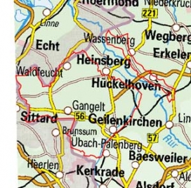 Abgrenzung der Landschaft "Selfkant" (57002) Abgrenzung der Landschaft "Selfkant" (57002)