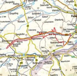 Abgrenzung der Landschaft "Rottal" (6003)