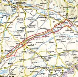 Abgrenzung der Landschaft "Unteres Isartal" (6100) Abgrenzung der Landschaft "Unteres Isartal" (6100)