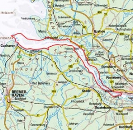 Abgrenzung der Landschaft "Elbeästuar" (61203) Abgrenzung der Landschaft "Elbeästuar" (61203)