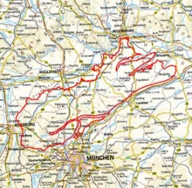 Abgrenzung der Landschaft "Donau-Isar-Hügelland" (6200) Abgrenzung der Landschaft "Donau-Isar-Hügelland" (6200)