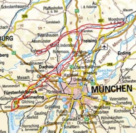 Abgrenzung der Landschaft "Talzüge von Amper und Glonn" (6202) Abgrenzung der Landschaft "Talzüge von Amper und Glonn" (6202)