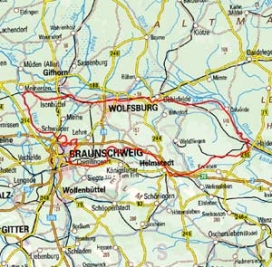 Abgrenzung der Landschaft "Ostbraunschweigisches Flachland" (62401) Abgrenzung der Landschaft "Ostbraunschweigisches Flachland" (62401)