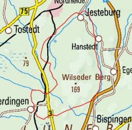 Abgrenzung der Landschaft "Wilseder Berg" (64004) Abgrenzung der Landschaft "Wilseder Berg" (64004)
