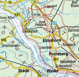 Abgrenzung der Landschaft "Kremper Marsch und Haseldorfer Marsch" (67103) Abgrenzung der Landschaft "Kremper Marsch und Haseldorfer Marsch" (67103)